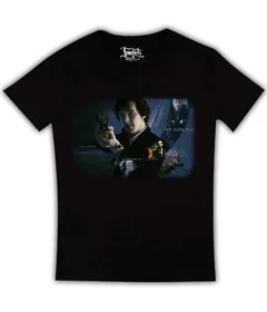 Прикольные футболки: Шерлок с пистолетом